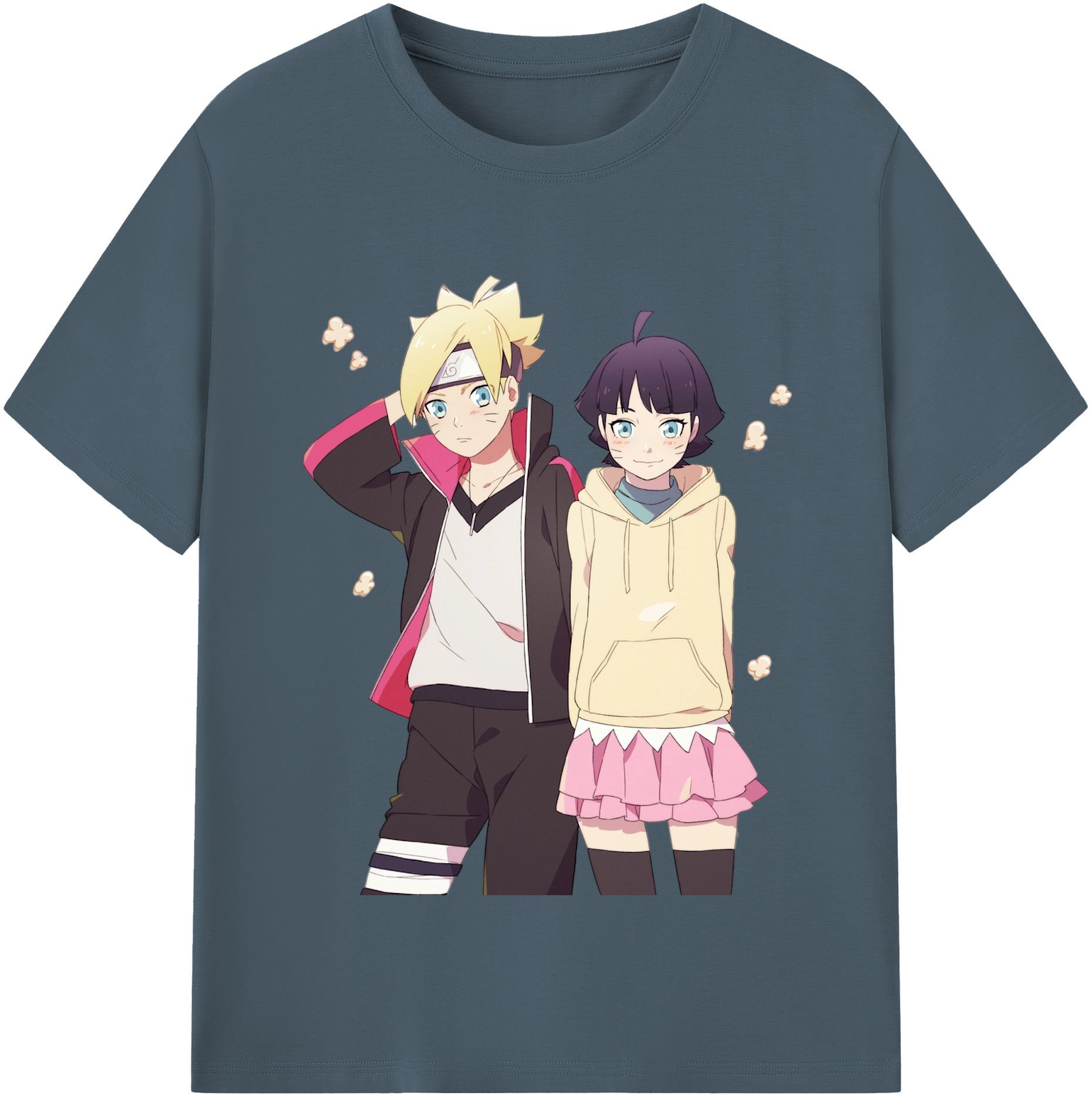 （画像用） NARUTO -ナルト- うずまき ボルト Uzumaki Boruto 綿100％半袖Tシャツ（フロントプリント）